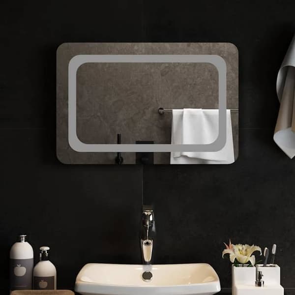 Maison Exclusive - LED-badrumsspegel 60x40 cm