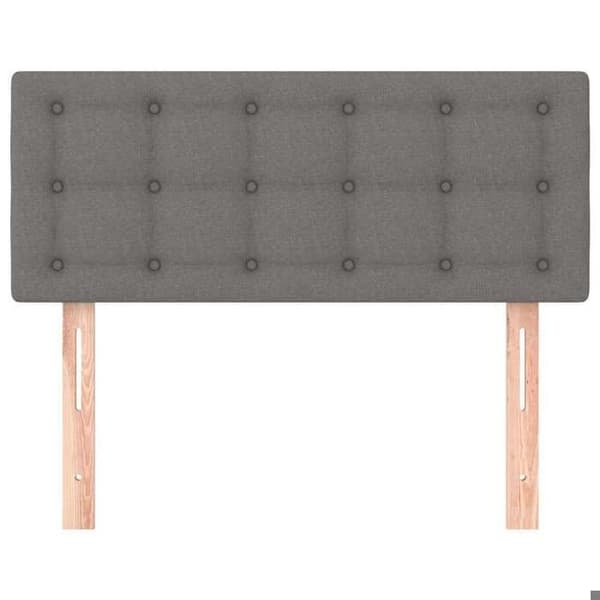 Maison Exclusive - Hovedgærde Mørkegrå 90x5x78/88 cm Stof