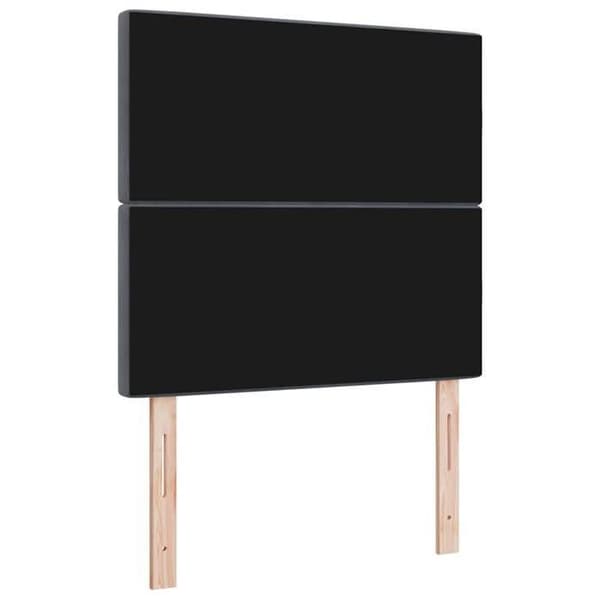 Maison Exclusive - Huvudgavel Mörkgrå 100 cm Sammet