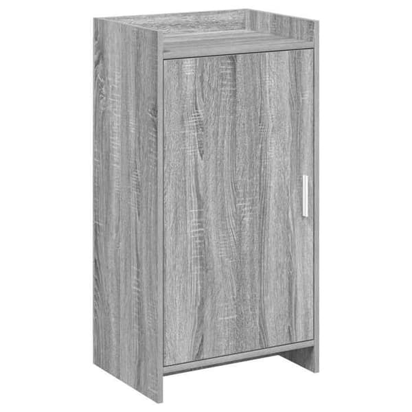 Skoopbevaring - EKSKLUSIV HUS - Sonoma grå - 48 x 36 x 92 cm - 90° døre - Spånplade Sonoma grå
