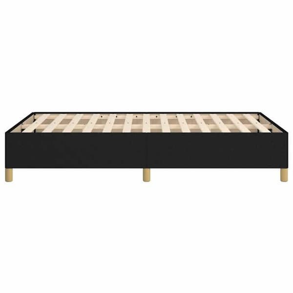 Sengestel - EKSKLUSIV HUS - 120 x 190 cm - Sort - Polyesterstof - Lamelseng Svart
