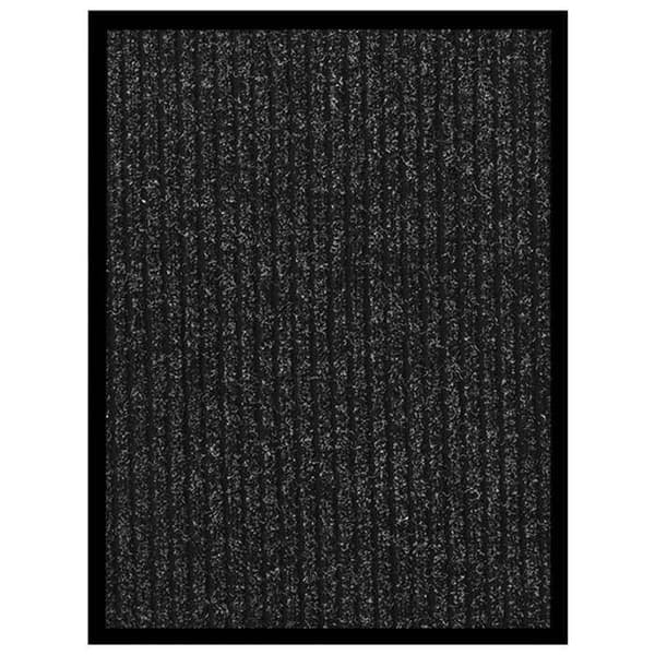 Maison Exclusive - Stribet dørmåtte Anthracite 40x60 cm