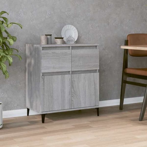 Maison Exclusive - Buffet Sonoma grå 60x35x70 cm Ingeniørtræ