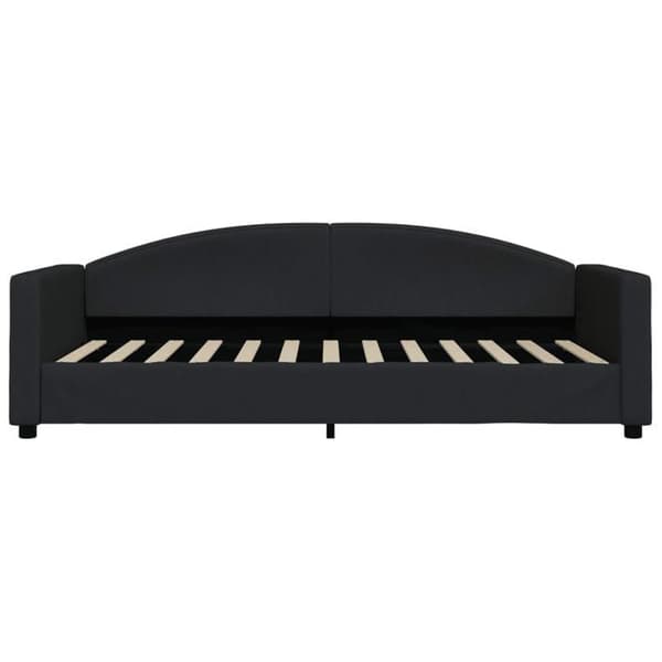 Maison Exclusive - Musta 90x200 cm kangas ilman patjaa oleva lepotuoli