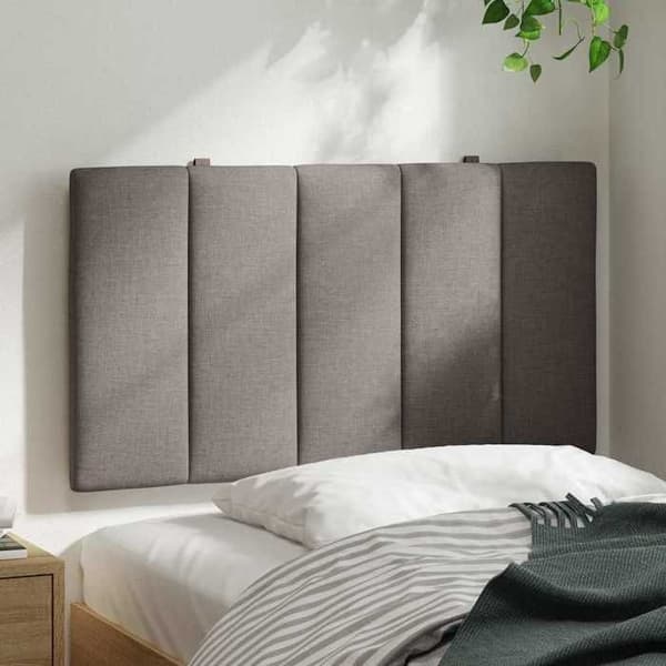 Päätytyyny - MAISON EXCLUSIVE - Hanko - 80 cm - taupe polyesterikangas - polypropeenikuitutäyte Mol