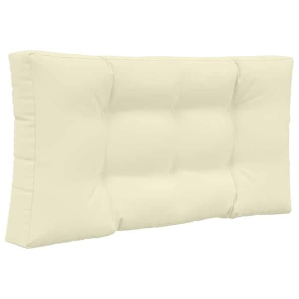 Maison Exclusive - Utomhussoffkudde Polyester Kräm 80 x 80 cm Grädde