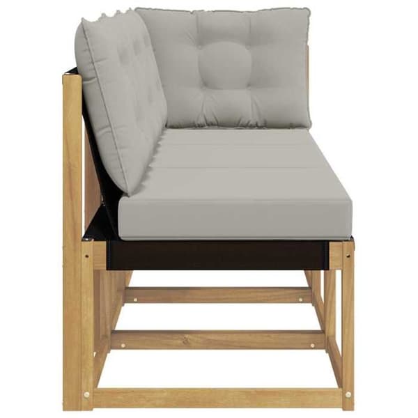 Maison Exclusive - 3 stk. Udestue Sofa Midte og Hjørne Hvid