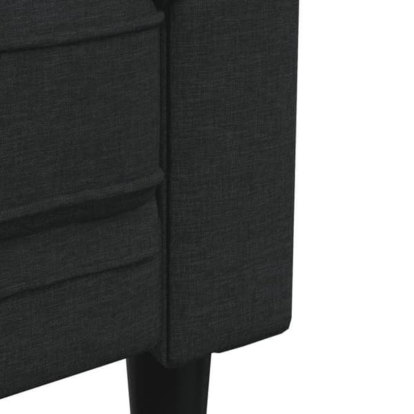 Maison Exclusive - 2 kpl mustia kangassohvia