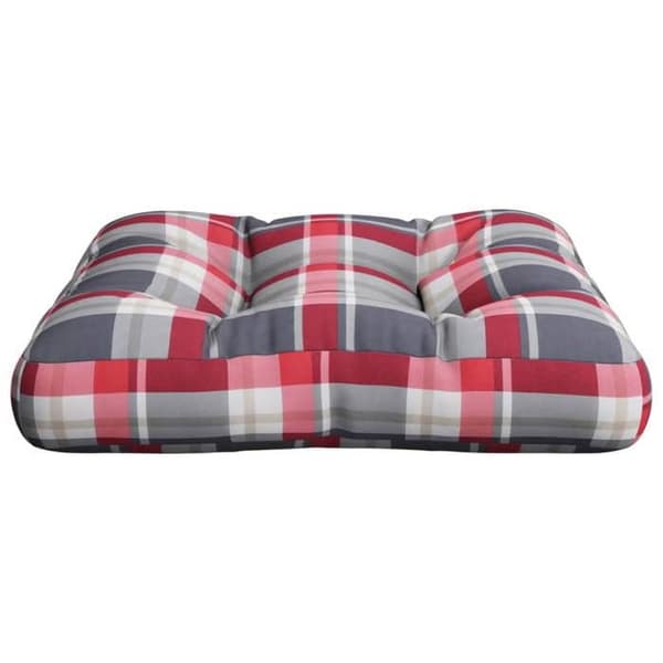 Maison Exclusive - Ruudullinen punainen patjakotelo Röd