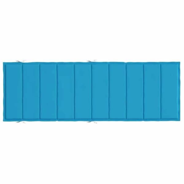 Maison Exclusive - Långfällstolskudde blå 186x58x4 cm oxfordtyg Blå