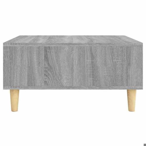 Maison Exclusive - Soffbord sonoma grå 60x60x30 cm ingenjörsträ