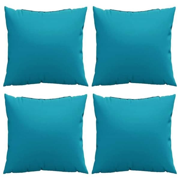 Maison Exclusive - Sofa puder 4 stk blå 50x50 cm i stof