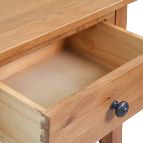 Maison Exclusive - Konsolbord 50 x 32 x 75 cm Massiv egetræ