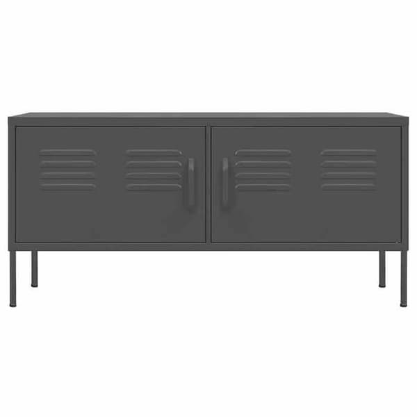 Maison Exclusive - TV Møbel Antracit 105x35x50 cm Stål
