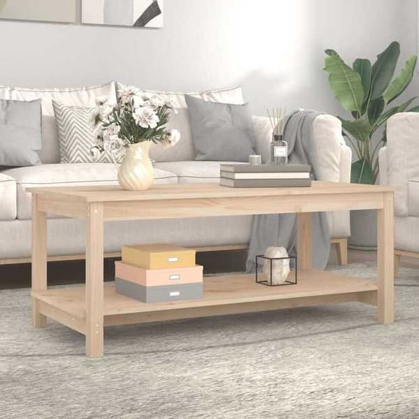 Maison Exclusive - Soffbord 110x55x45 cm Massivt furu Ej specificerat