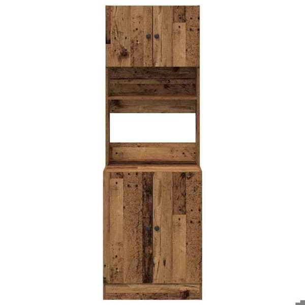 Maison Exclusive - Kök Buffé i gammalt trä 60 x 50 x 180 cm