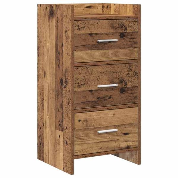 Maison Exclusive - Buffé i gammalt trä 40 x 36 x 80 cm Ingenjörsträ