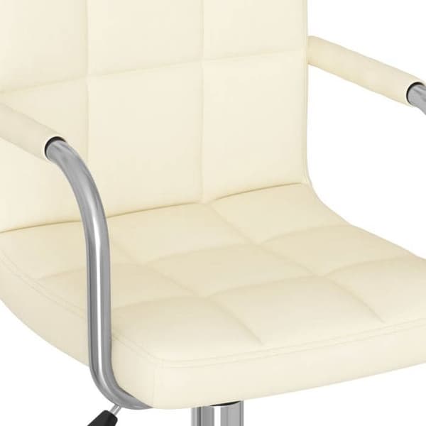 Maison Exclusive - Drejestol til spisestue Creme Stof