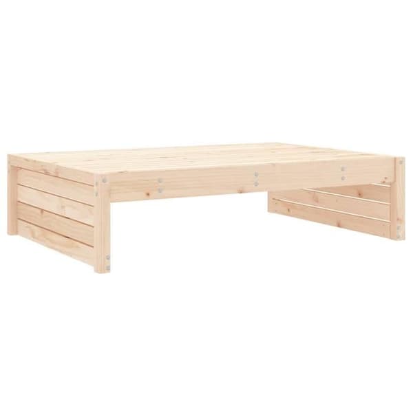Maison Exclusive - Puutarhajalkatuki 120x80 cm massiivipuusta