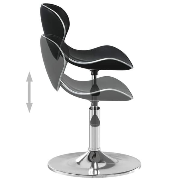 Maison Exclusive - Matstol Svart Konstläder