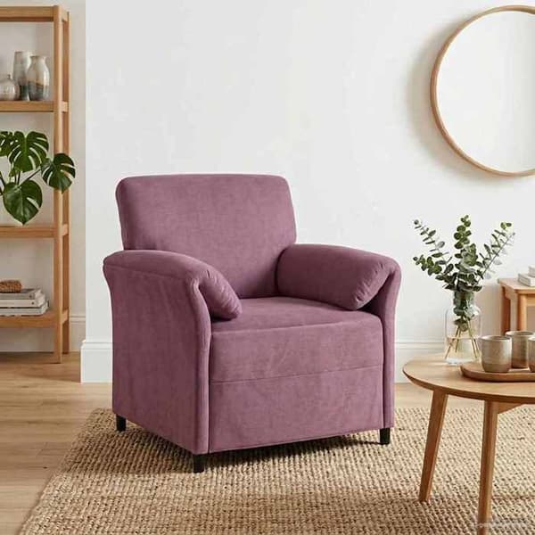 Maison Exclusive - Yhden hengen sohva Purppura Sametti