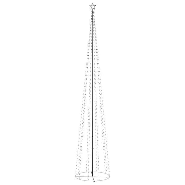 Julgran - EXKLUSIVT HUS - Kon - 752 LED - Blå - 160x500 cm Blå
