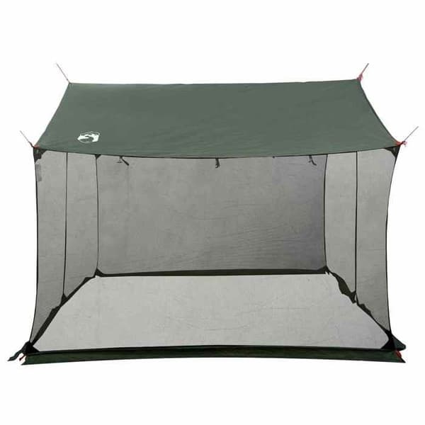 Maison Exclusive - Camping tarp med netvægge Grøn army