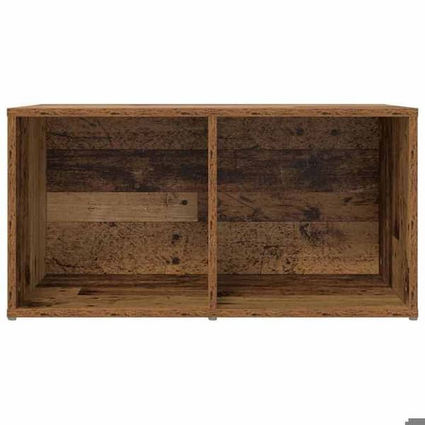 TV-möbel - EXKLUSIV HEM - 72 x 35 x 37 cm - Brun - Ingenjörsträ - Väggmontering brun