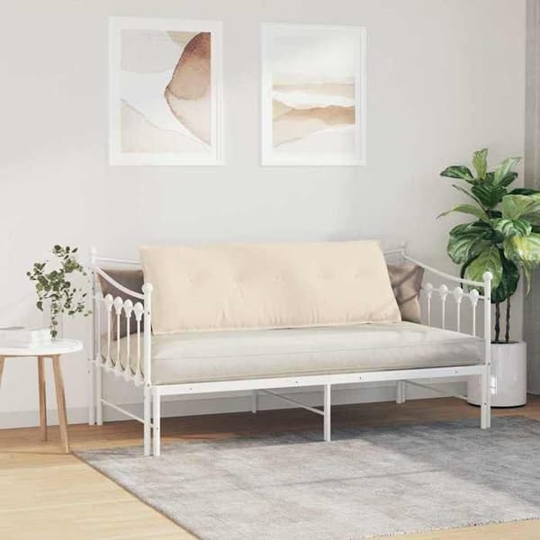 Maison Exclusive - Rygpude Beige 140 x 50 cm Mikrofiberstof