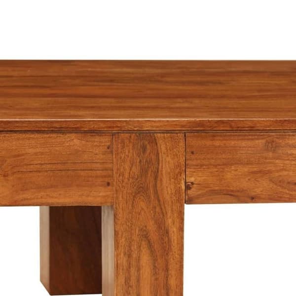 Maison Exclusive - Solid akacietræ sofabord med honningfinish 100x50x30cm Honung finish