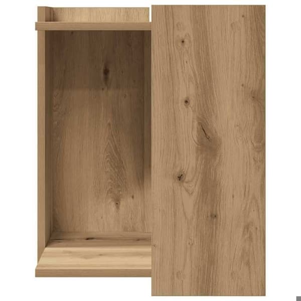 Maison Exclusive - Håndlavet kattebakke møbel i egetræ 42x42x51 cm