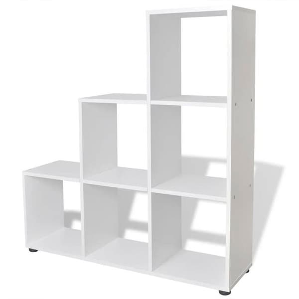 Maison Exclusive - Bibliotek/reol 107 cm Hvid Vit