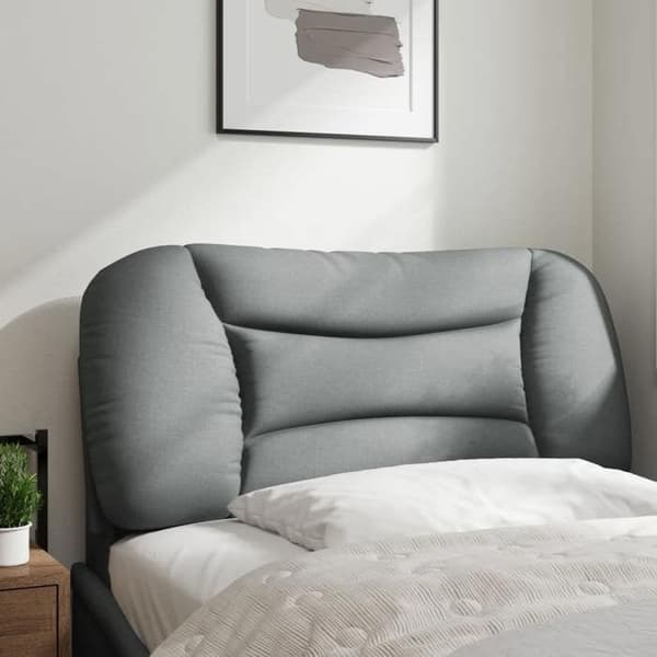 Maison Exclusive - Hovedgærdens pude Hvar lys grå 90 cm stof