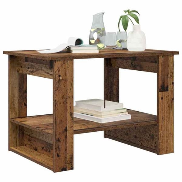 Bord - EKSKLUSIV HUS - 72x50x50 cm - Ingeniørtræ - Rektangulær - Brun