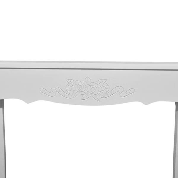 Maison Exclusive - Konsolbord och sminkbord Vit Vit