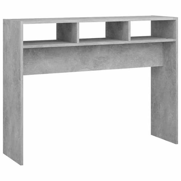 Bordskonsol - MAISON EXCLUSIVE - 105x30x80 cm - Betonggrå - Ingenjörsträ - Rektangulär Betonggrå