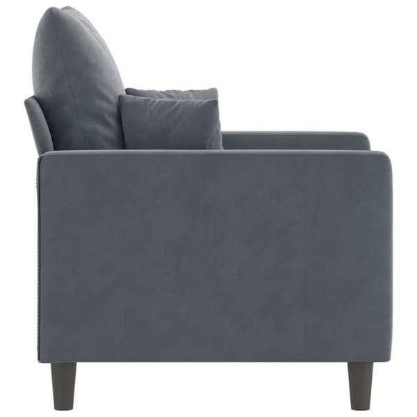 Maison Exclusive - Mørkegrå Stol 60 cm Velour