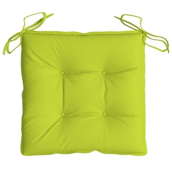 Maison Exclusive - Palettkuddar set om 2 grön glansig 50x50x7 cm