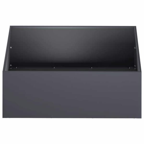 Maison Exclusive - Trädgårdskrukor Anthracite 40 x 40 x 20 cm