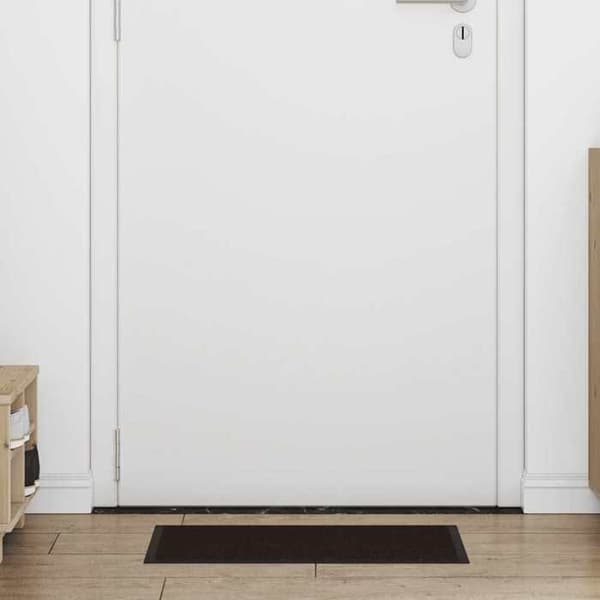 Dørmåtte - EKSKLUSIV HUS - 40x60 cm - Tuftet polypropylen - Skridsikker PVC-bund - Absorberende brun