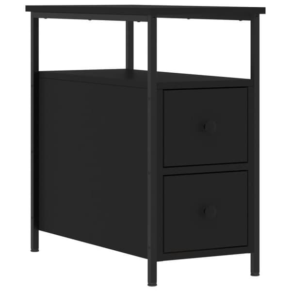 Natteskab - Eksklusiv Hus - Sort - 30x60x60 cm - Robust jernramme Sort