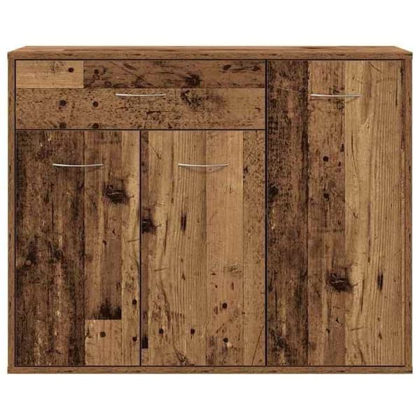 Maison Exclusive - Buffé gammalt trä 88x30x70 cm ingenjörsträ