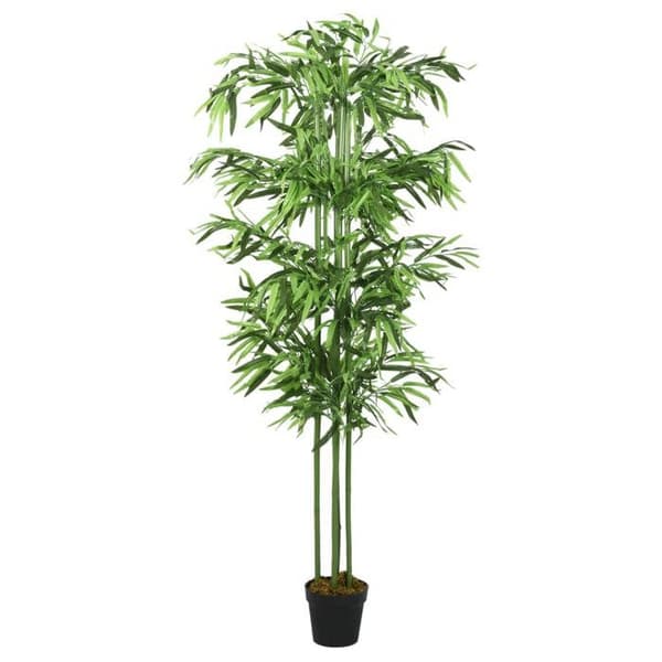 Maison Exclusive - Kunstig bambus 240 blade 80 cm grøn grön