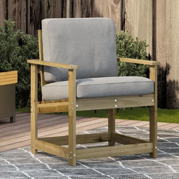 Maison Exclusive - Trädgårdsstol 62x56x77 cm impregnerad furu