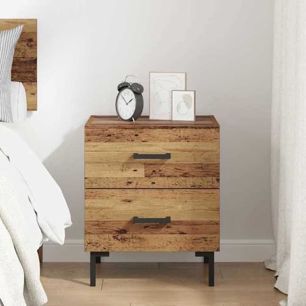 Natteskab - EKSKLUSIV HUS - 40 x 35 x 47,5 cm - Spånplader - 2 skuffer - Landstil