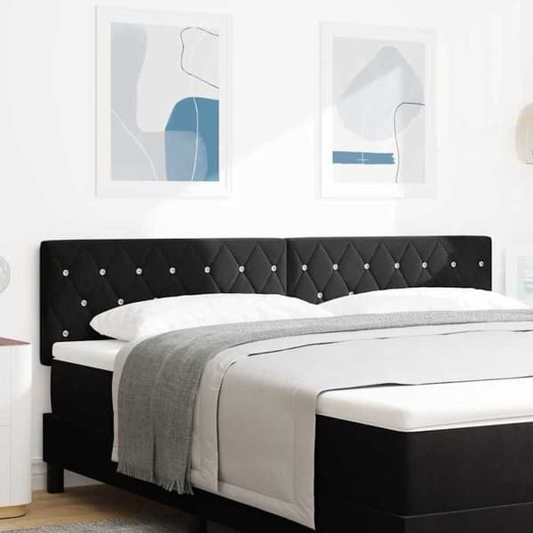 Maison Exclusive - Musta pääty 180 cm Sametti