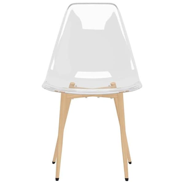Maison Exclusive - Matstolar set om 4 Transparent PET