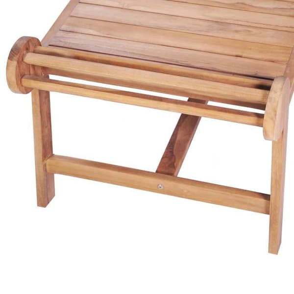 Maison Exclusive - Soffbord 100x50x45 cm i solid teak