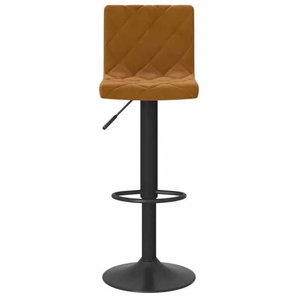 Maison Exclusive - Barstolar set om 2 brun sammet