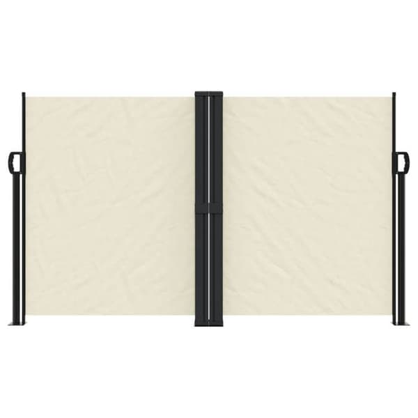 Maison Exclusive - Retractable sidokappa kräm 140x1200 cm